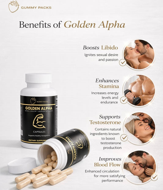 GOLDEN ALPHA "Horny Goat Weed Blend"